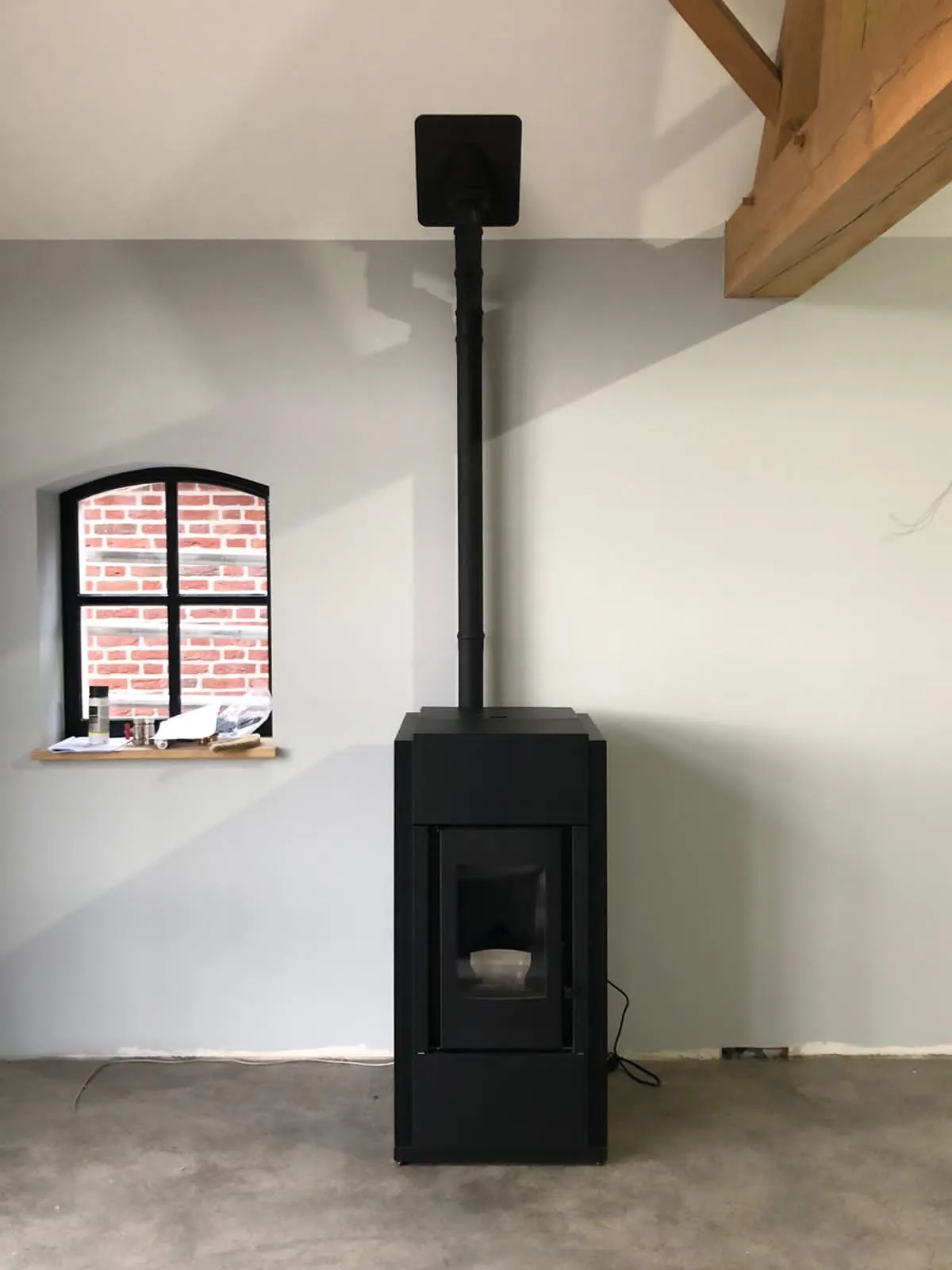 Fotoalbum pelletkachels - Bezoek showroom