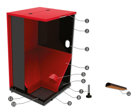 PLB pellet tank