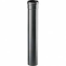 150mm afvoerbuis pelletkachel zwart 50cm