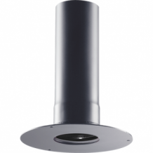 Muur doorvoer pelletkachel zwart 80mm