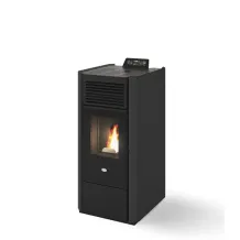 pelletkachel nora 6.5 kW zwart