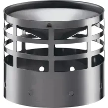Regenkap Rvs afvoermateriaal pelletkachel 100mm