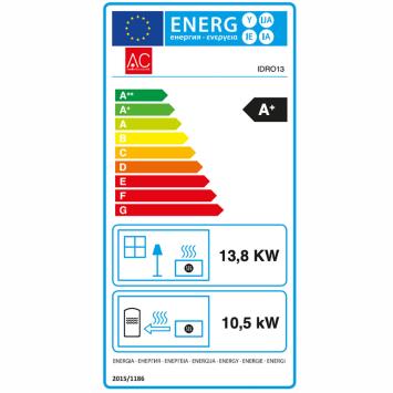 ambiente & calore idro 13 kw Energielabel