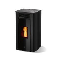 cv pelletkachel garda 28 kW zwart