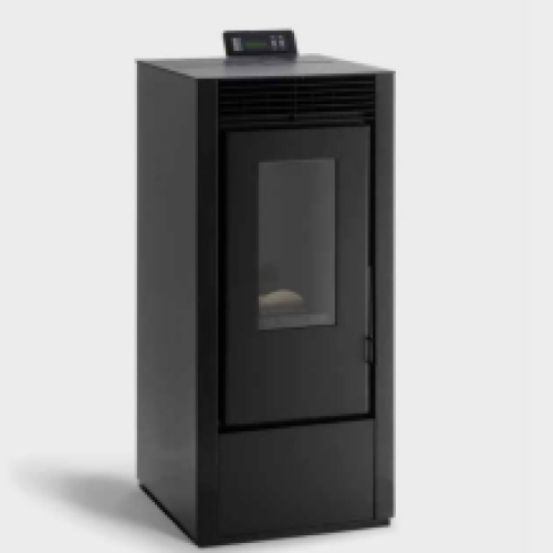pelletkachel milu 14 kw zwart